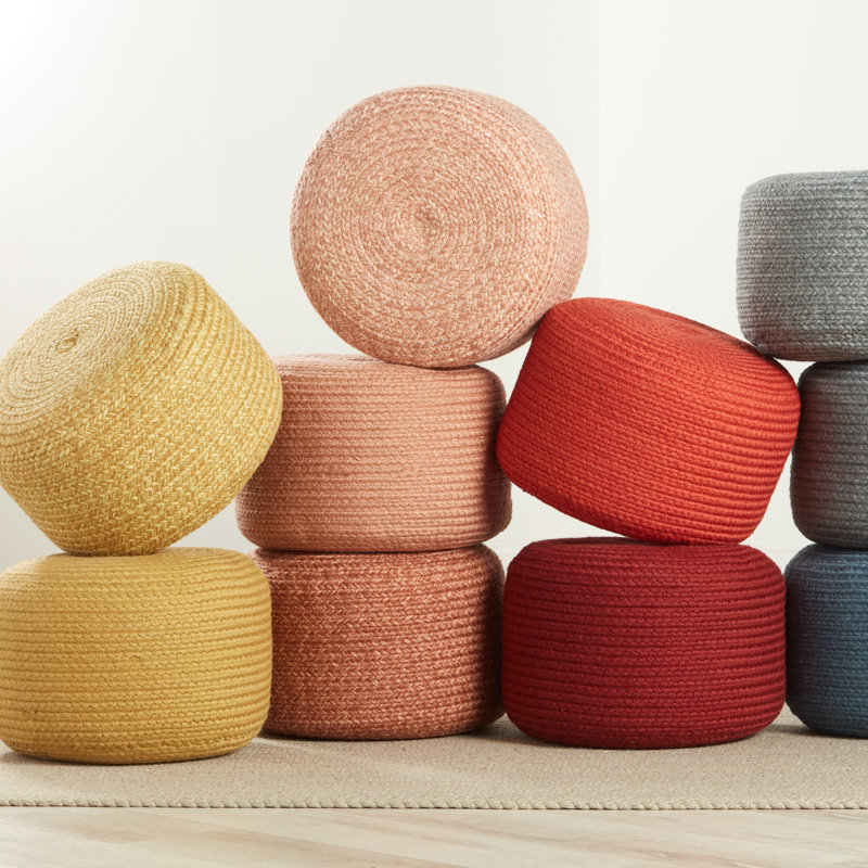 Dalenna Round Outdoor Ottoman & Reviews | Joss & Main